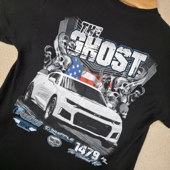 The Ghost Camaro Redline Motorsports Racing T-Shirt Mens M Drag Street Outlaws - Picture 1 of 10
